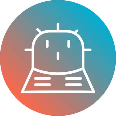 Modern simgenin vektör illüstrasyonu