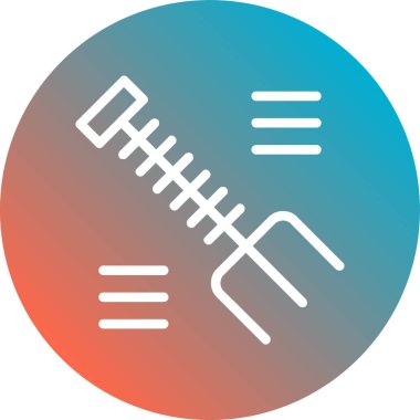 Modern simgenin vektör illüstrasyonu