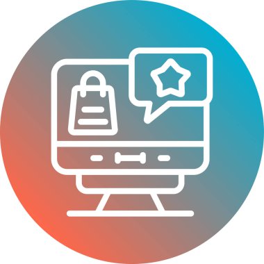 Alışveriş sepeti. Basit resimleme