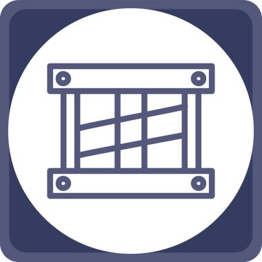 Modern simgenin vektör illüstrasyonu