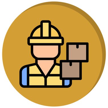 inşaat simgesi vektör illüstrasyonu