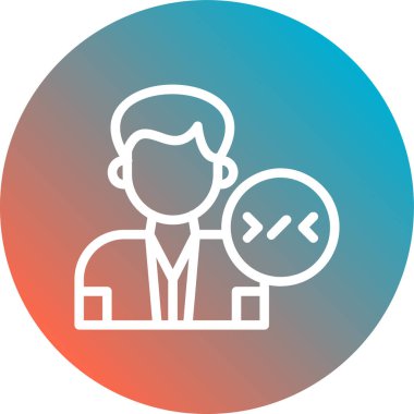 İş ve finans simgesinin vektör illüstrasyonu