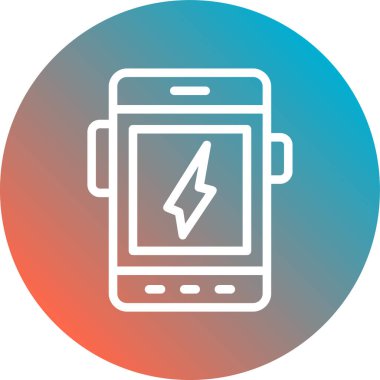 Vektör Mobil simge illüstrasyonu