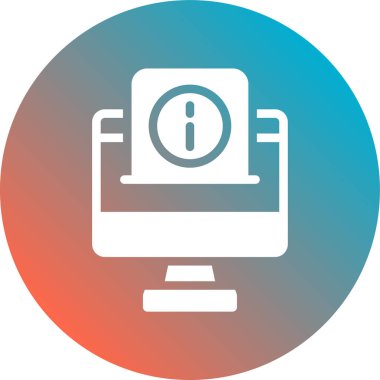 bilgisayar simgesi, vektör illüstrasyonu