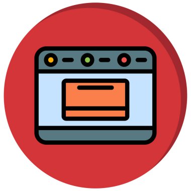 seo modern simgesinin vektör illüstrasyonu