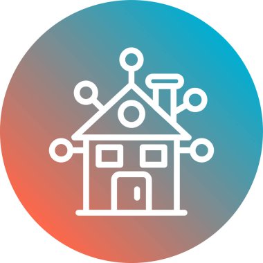 ev simgesi vektör illüstrasyonu