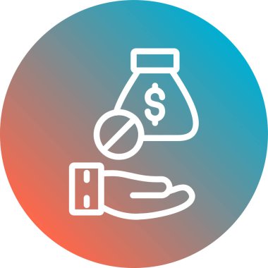 Vektör Doları simge tasarlamak