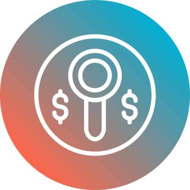 Vektör para ico, vektör illüstrasyon