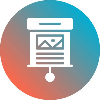 seo modern simgesinin vektör illüstrasyonu