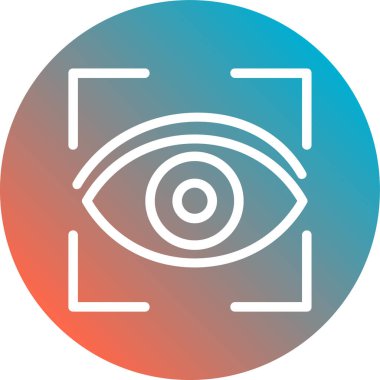 Göz farı simgesinin gösterimi