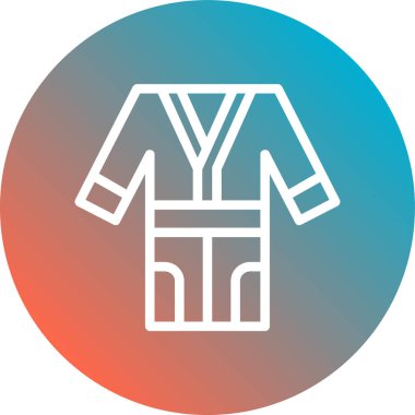 giysi simgesinin vektör illüstrasyonu