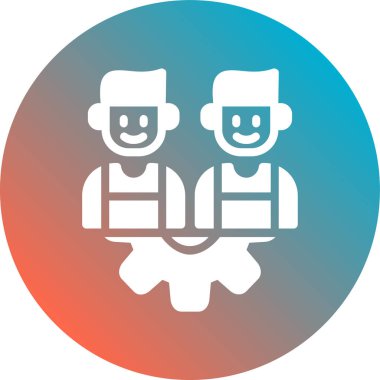 seo modern simgesinin vektör illüstrasyonu