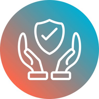 İşaretleme simgesi vektör illüstrasyonunu kontrol et