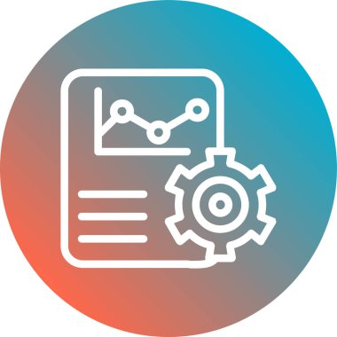 Ayarlama. Web simgesi basit illüstrasyon