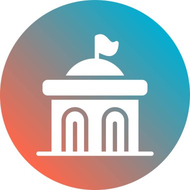 Cami sembolünün vektör illüstrasyonu