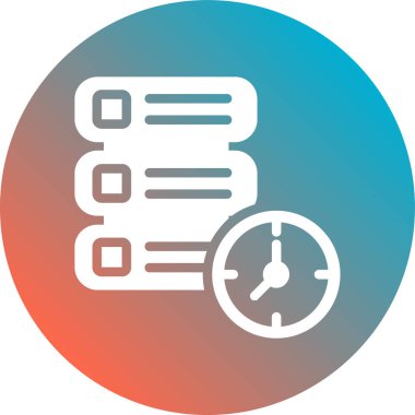 Takvim simgesinin vektör illüstrasyonu