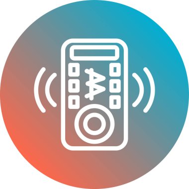 Çağdaş simgenin vektör illüstrasyonu