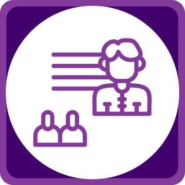 İnsanlar web simgesi basit vektörü