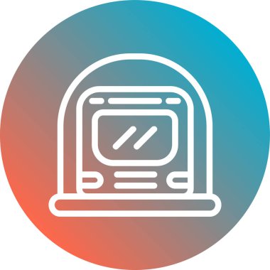 seo modern simgesinin vektör illüstrasyonu