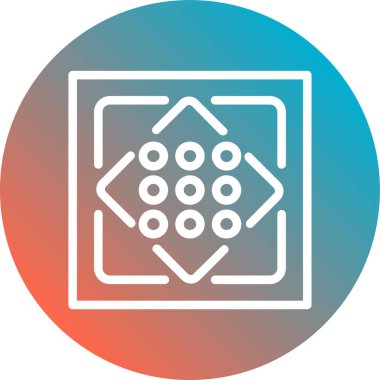 seo modern simgesinin vektör illüstrasyonu