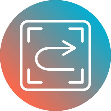 Metin Yeniden Yapılandır Satır Gradyan Arkaplanı