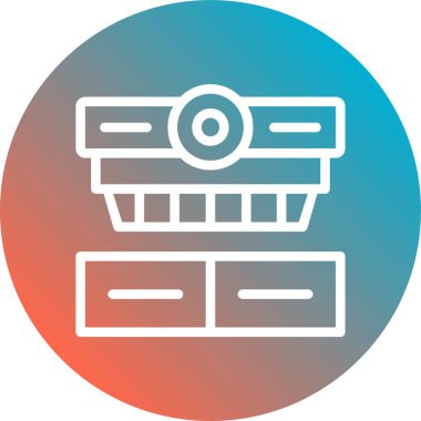 Seo simgesinin vektör illüstrasyonu