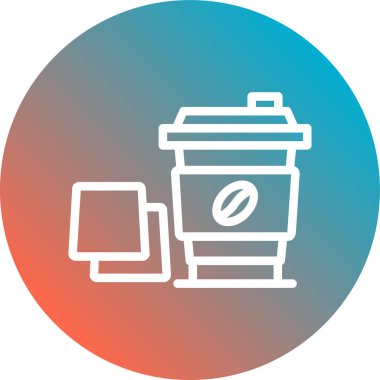 Kap ikonu vektör illüstrasyonu