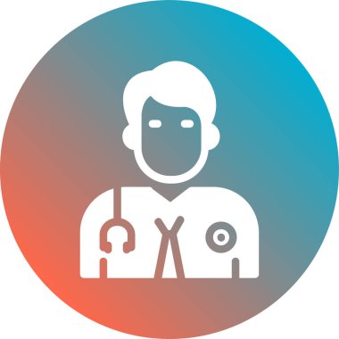 Maskeli bir adamın vektör çizimi