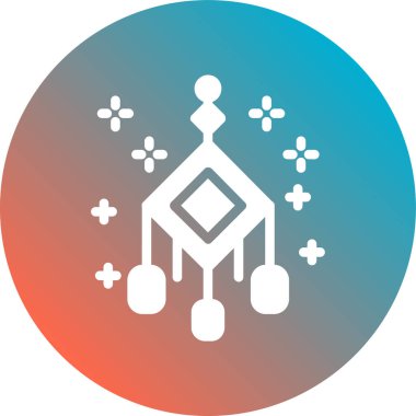 Dairedeki bir dizüstü bilgisayarın vektör simgesi