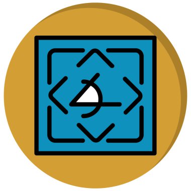 seo modern simgesinin vektör illüstrasyonu