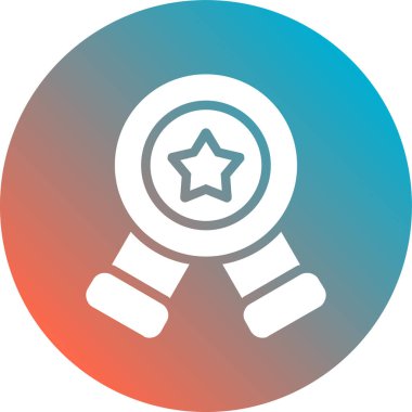 kupa düz simgesi, kazanan, ödül sembolü