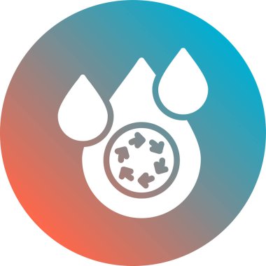 Modern simgenin vektör illüstrasyonu