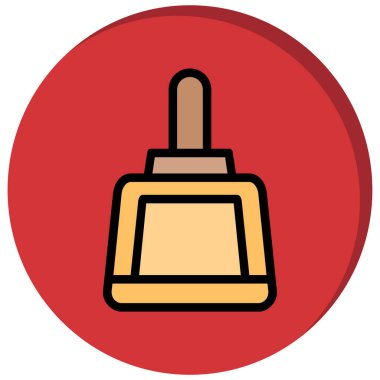 Çan simgesi vektör illüstrasyonu