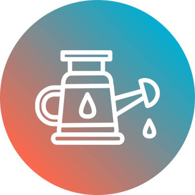 Petrol simgesinin vektör illüstrasyonu