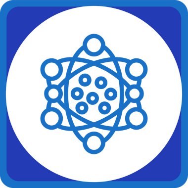 Mavi arkaplanın vektör illüstrasyonu