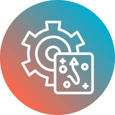 Ayarlama. Web simgesi basit tasarım