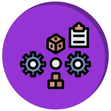 seo modern simgesinin vektör illüstrasyonu