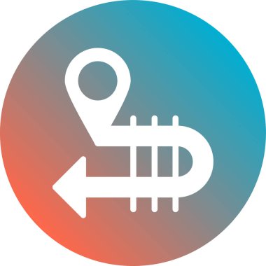 seo modern simgesinin vektör illüstrasyonu