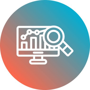 seo ve pazarlamanın vektör illüstrasyonu