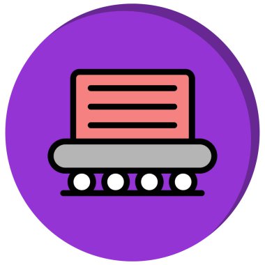 Modern eğitim ikonunun vektör illüstrasyonu