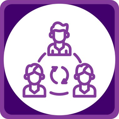 İnsan simgesi, vektör illüstrasyonu