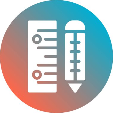 kalem simgesi vektör illüstrasyonu