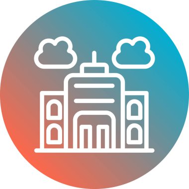 Modern simgenin vektör illüstrasyonu