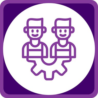 Haritası olan bir grup insanın çizimi