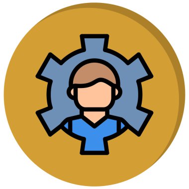 iş simgesi, vektör resimleme