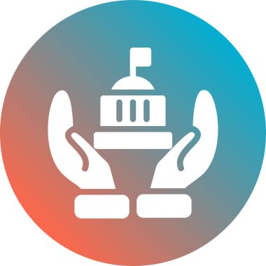 Robot simgesinin vektör illüstrasyonu