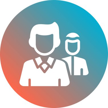 iş simgesi vektör illüstrasyonu