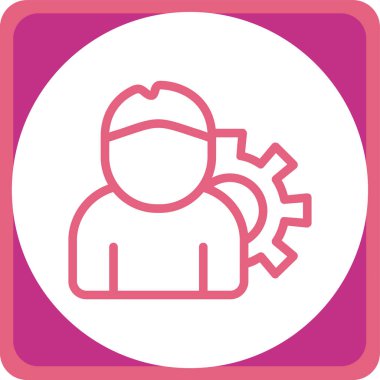 seo modern simgesinin vektör illüstrasyonu