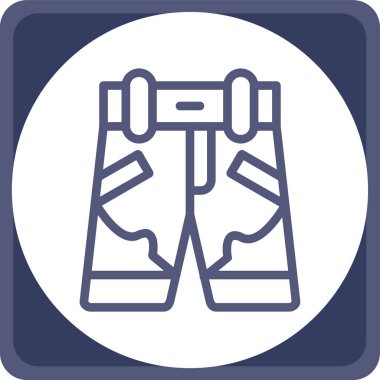 Modern simgenin vektör illüstrasyonu