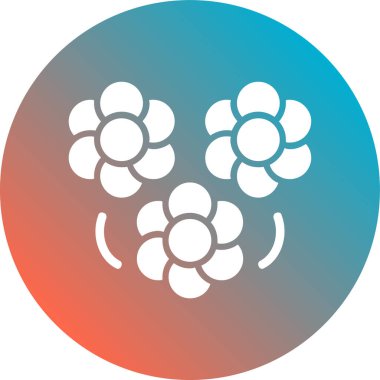 Bir köpek simgesinin vektör illüstrasyonu